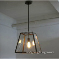 modern pendant lights with black iron glass shade metal ceiling lamps
